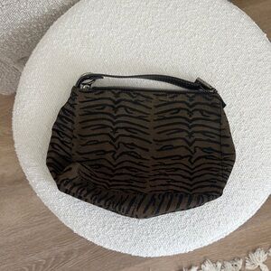 Stylish Brown and Black Women's Bag